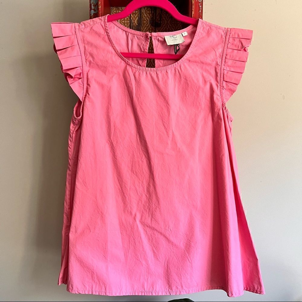 HD in Paris Pink Blouse | Anthropologie